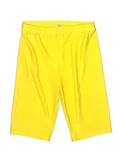 Pre-owned Assorted Brands Athletic Shorts In Yellow