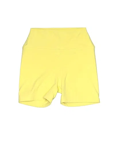 Pre-owned Assorted Brands Athletic Shorts In Yellow