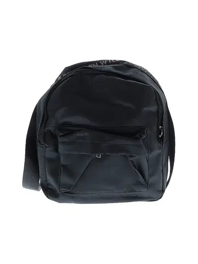 Pre-owned Assorted Brands Backpack In Black
