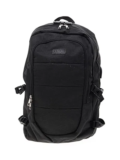 Pre-owned Assorted Brands Backpack In Black