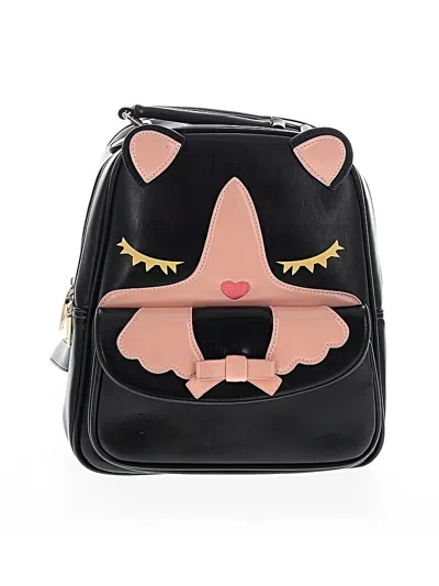 Pre-owned Assorted Brands Backpack In Black