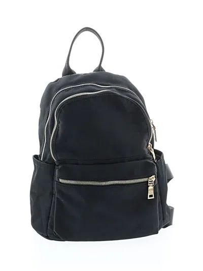 Pre-owned Assorted Brands Backpack In Black