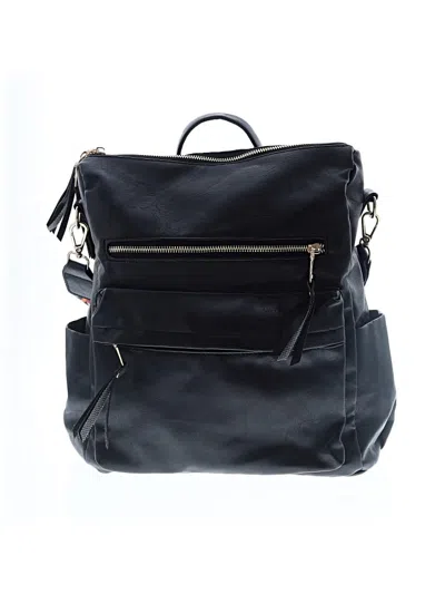 Pre-owned Assorted Brands Backpack In Black