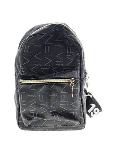 Pre-owned Assorted Brands Backpack In Black