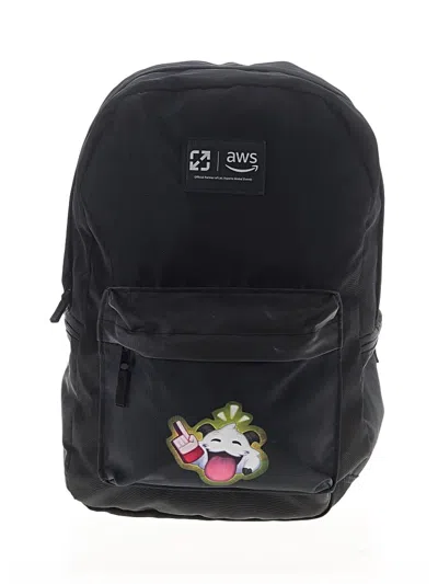 Pre-owned Assorted Brands Backpack In Black
