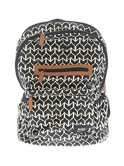 Pre-owned Assorted Brands Backpack In Black