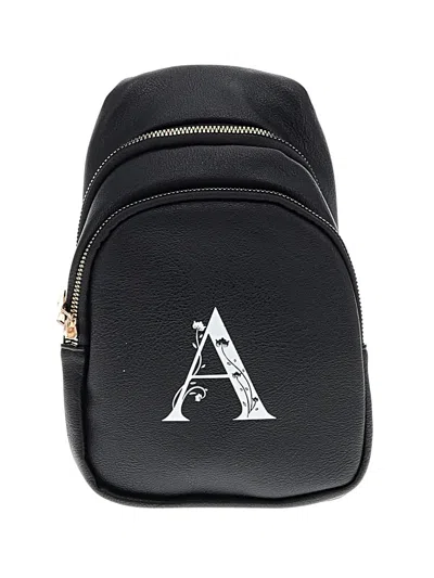 Pre-owned Assorted Brands Backpack In Black