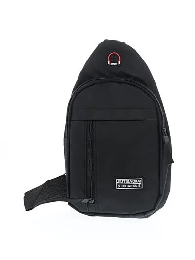 Pre-owned Assorted Brands Backpack In Black