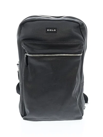 Pre-owned Assorted Brands Backpack In Black
