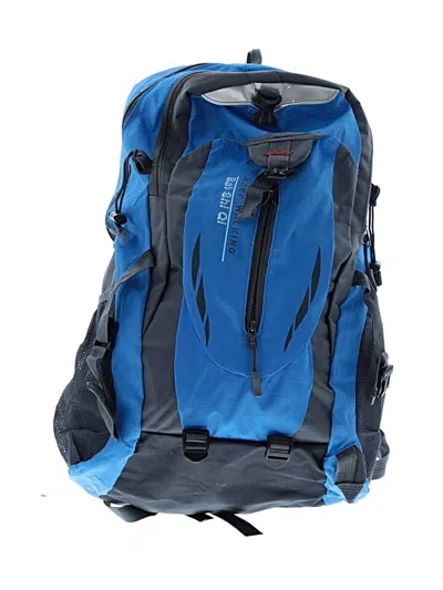 Pre-owned Assorted Brands Backpack In Blue