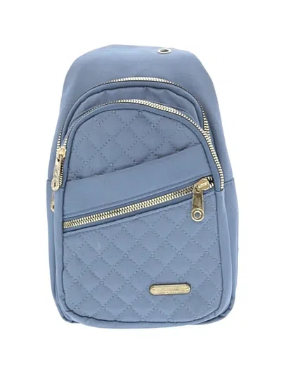 Pre-owned Assorted Brands Backpack In Blue