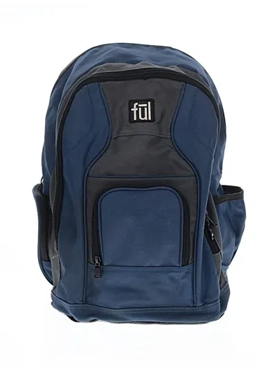 Pre-owned Assorted Brands Backpack In Blue