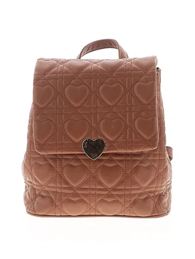Pre-owned Assorted Brands Backpack In Brown