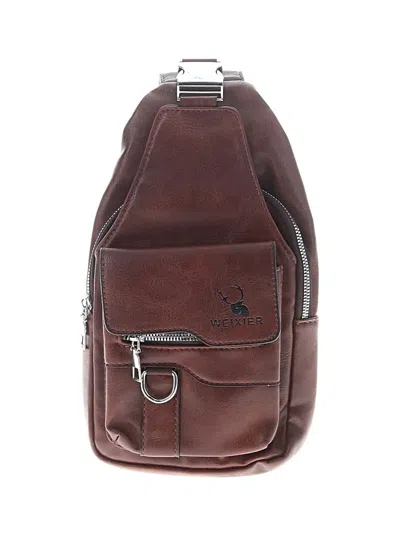 Pre-owned Assorted Brands Backpack In Brown