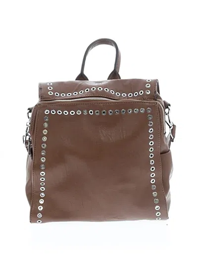 Pre-owned Assorted Brands Backpack In Brown