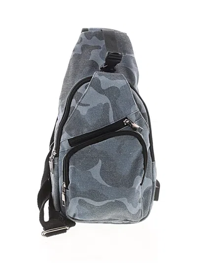 Pre-owned Assorted Brands Backpack In Gray
