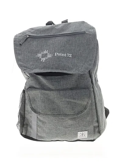 Pre-owned Assorted Brands Backpack In Gray