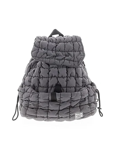 Pre-owned Assorted Brands Backpack In Gray
