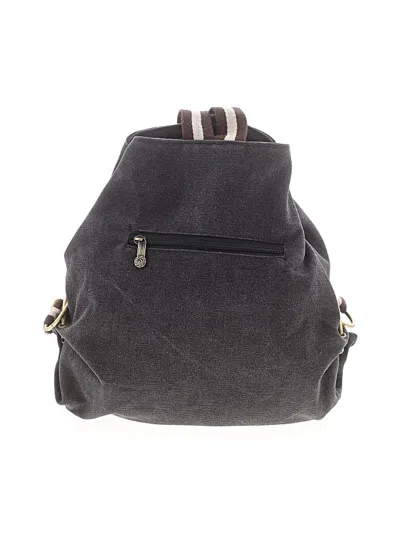 Pre-owned Assorted Brands Backpack In Gray