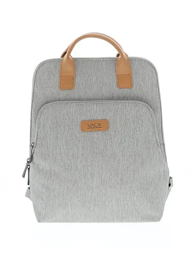 Pre-owned Assorted Brands Backpack In Gray