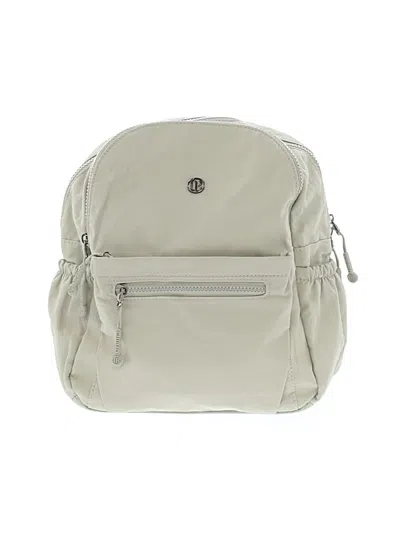 Pre-owned Assorted Brands Backpack In Gray
