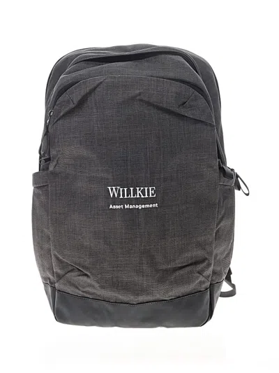 Pre-owned Assorted Brands Backpack In Gray