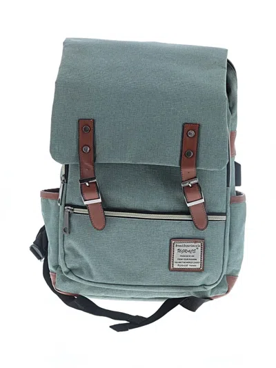 Pre-owned Assorted Brands Backpack In Green