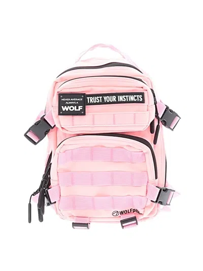 Pre-owned Assorted Brands Backpack In Pink