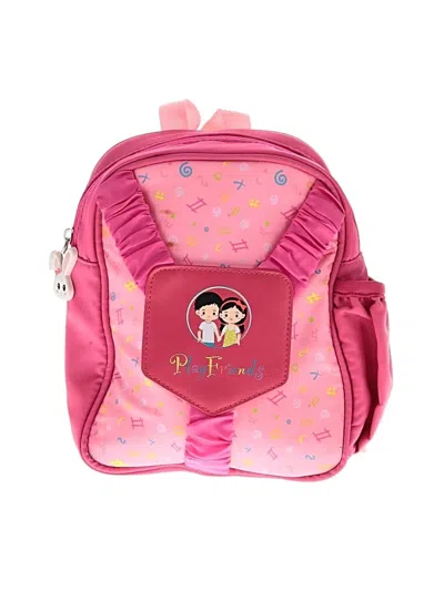 Pre-owned Assorted Brands Kids' Backpack In Pink