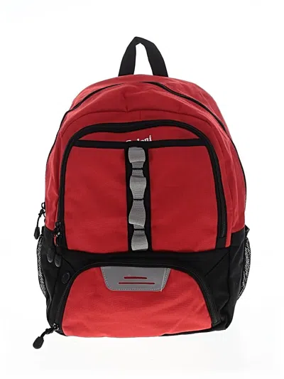 Pre-owned Assorted Brands Backpack In Red