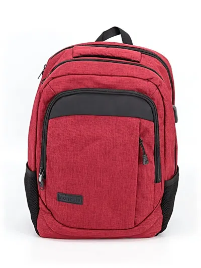 Pre-owned Assorted Brands Backpack In Red