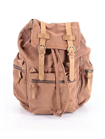 Pre-owned Assorted Brands Backpack In Tan