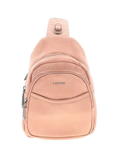 Pre-owned Assorted Brands Backpack In Tan