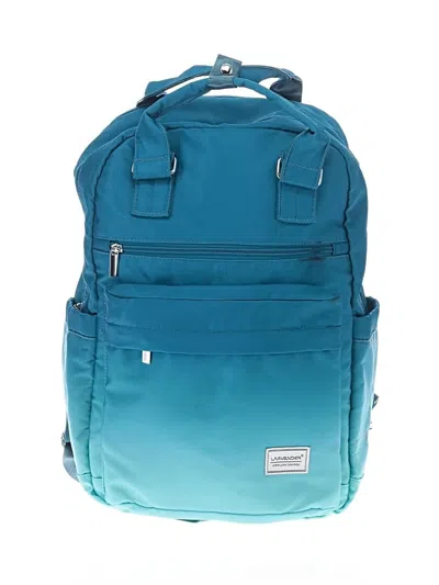 Pre-owned Assorted Brands Backpack In Teal