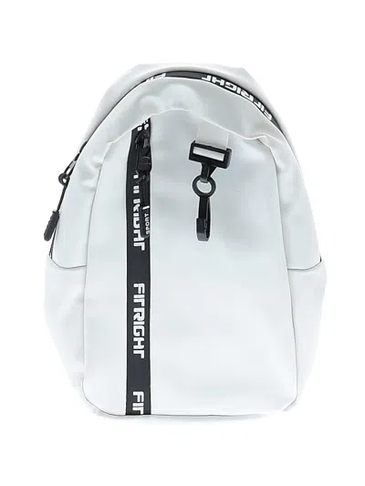 Pre-owned Assorted Brands Backpack In White