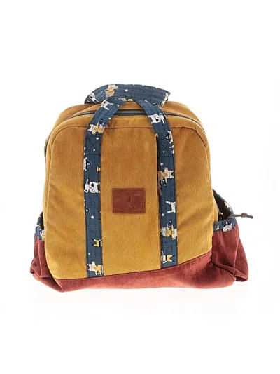 Pre-owned Assorted Brands Backpack In Yellow