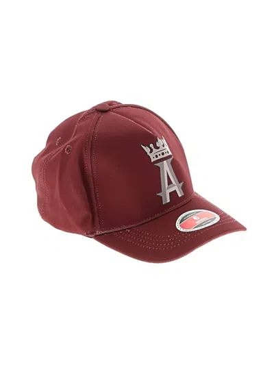 Pre-owned Assorted Brands Baseball Cap In Burgundy