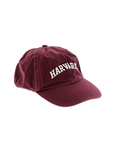 Pre-owned Assorted Brands Baseball Cap In Burgundy