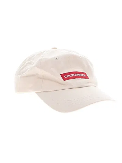 Pre-owned Assorted Brands Baseball Cap In Ivory