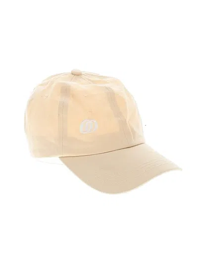 Pre-owned Assorted Brands Baseball Cap In Ivory