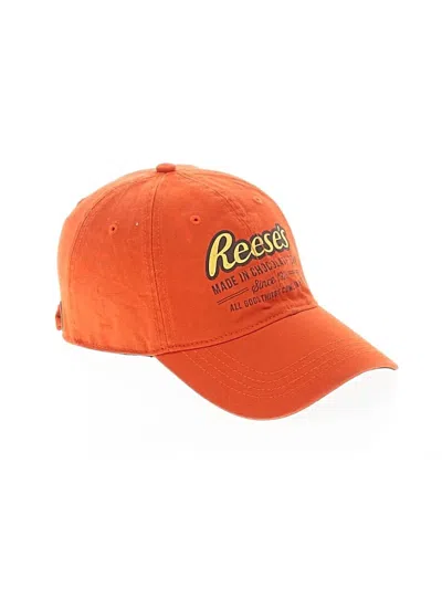 Pre-owned Assorted Brands Baseball Cap In Orange