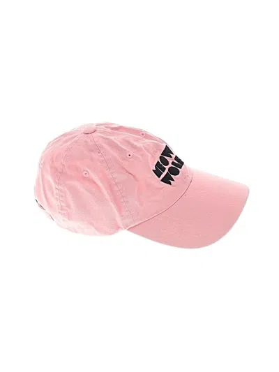 Pre-owned Assorted Brands Baseball Cap In Pink