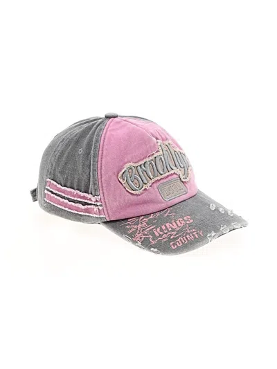Pre-owned Assorted Brands Baseball Cap In Pink