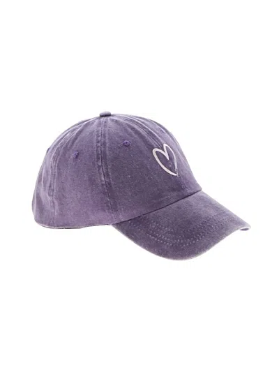 Pre-owned Assorted Brands Baseball Cap In Purple