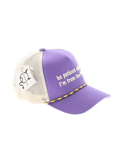 Assorted Brands Baseball Cap In Purple
