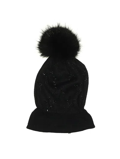 Pre-owned Assorted Brands Beanie Hat In Black