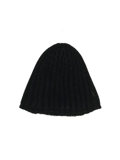 Pre-owned Assorted Brands Beanie Hat In Black