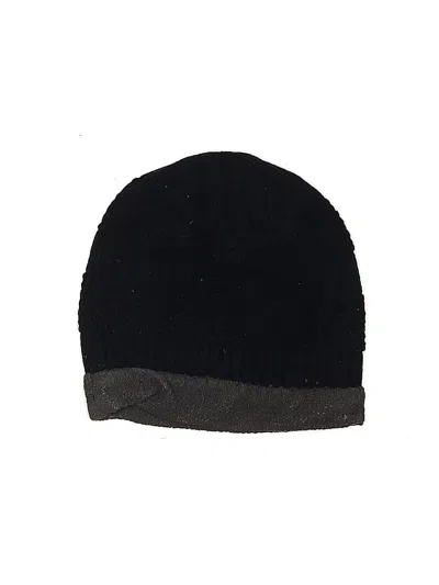 Pre-owned Assorted Brands Beanie Hat In Black