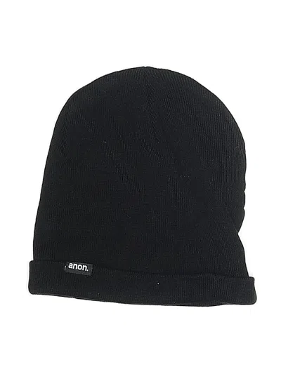 Pre-owned Assorted Brands Beanie Hat In Black
