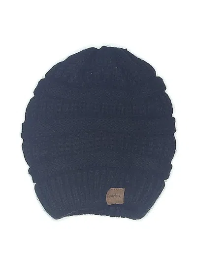 Pre-owned Assorted Brands Beanie Hat In Black